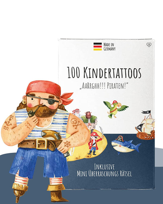 100 Kindertattoos "AaARrghh!!! Piraten!" Kindertattoos lilaliebtdich 