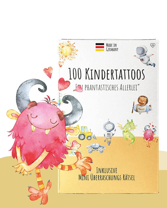 100 Kindertattoos "Ein phantastisches Allerlei" Kindertattoos lilaliebtdich 